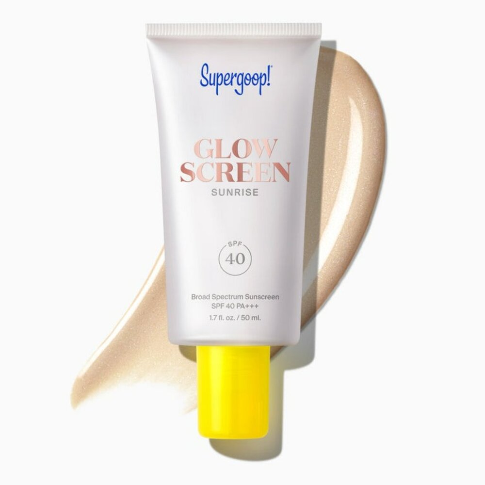 Supergoop! Glowscreen SPF 40 Sunrise Champagne Glow Lightweight Makeup NEW